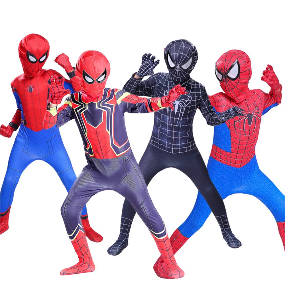 Spider Man Cosplay Costume Halloween Costumes For Boy Girl Black Superhero Fancy Kids and adult spiderman homecoming suit
Spider Man Cosplay Costume Halloween Costumes For Boy Girl Black Superhero Fancy Kids and adult spiderman homecoming suit