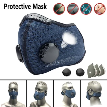 Air Mask With Replaceable Filter Protective Mask Riding Mask With Valve Super Dust Mask Adjustable Non-disposable Masks
Air Mask With Replaceable Filter Protective Mask Riding Mask With Valve Super Dust Mask Adjustable Non-disposable Masks