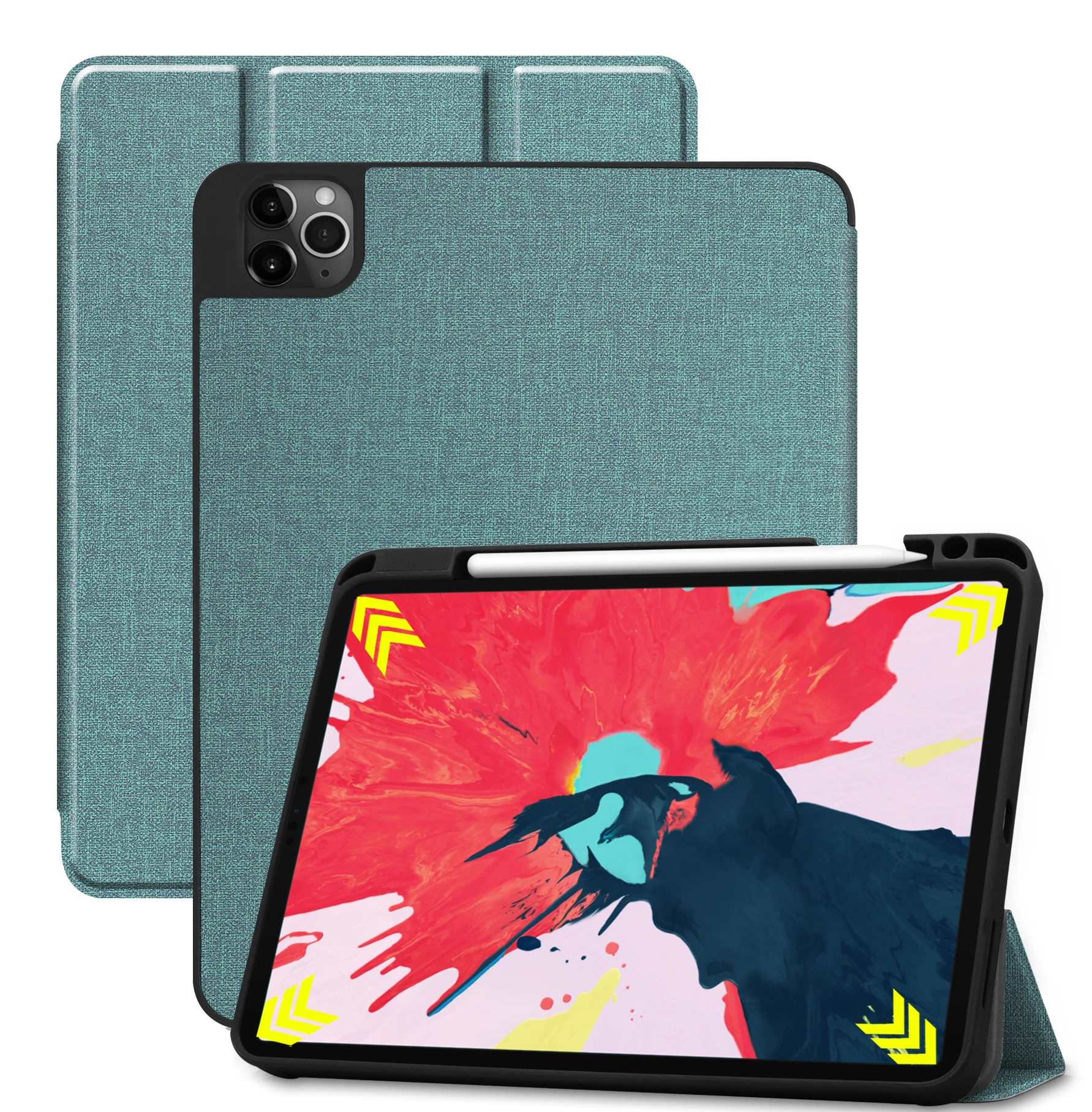 SsHuUu Case for iPad Pro 11 12.9 2020, Ultra Slim PU Leather Smart Cover with Pencil Holde Funda for iPad Pro 11 inch 12.9 inch
SsHuUu Case for iPad Pro 11 12.9 2020, Ultra Slim PU Leather Smart Cover with Pencil Holde Funda for iPad Pro 11 inch 12.9 inch