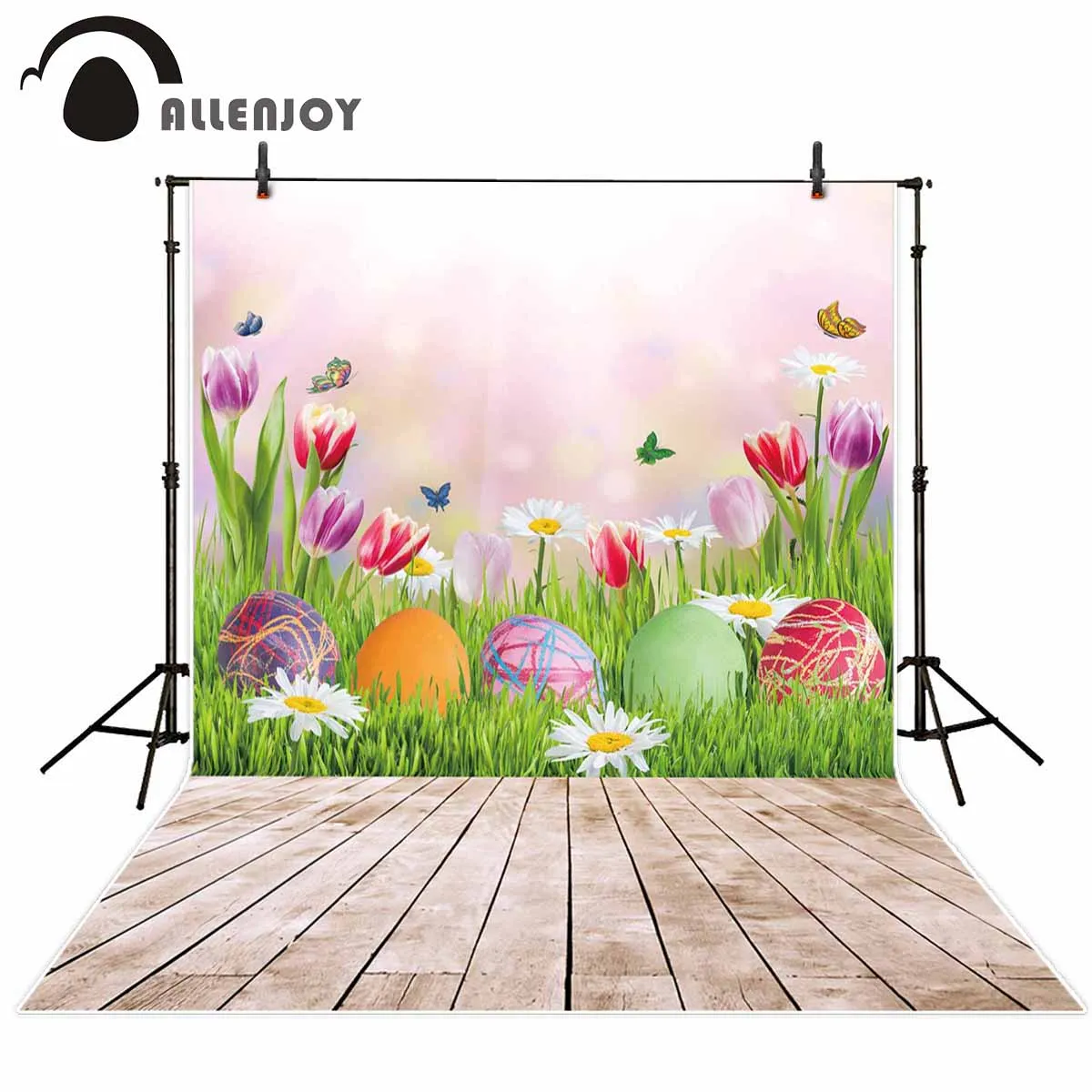 Allenjoy Easter photogrphic backdrop spring butterflies flowers eggs wooden floor bokeh background children newborn photophone
Allenjoy Easter photogrphic backdrop spring butterflies flowers eggs wooden floor bokeh background children newborn photophone