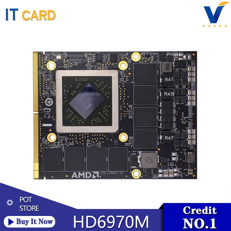 Original For iMac 27" A1312 Radeon HD6970 HD6970M 1GB 2GB 109-C29647-00 Video Graphics Card 216-0811000 100% Working Well
Original For iMac 27" A1312 Radeon HD6970 HD6970M 1GB 2GB 109-C29647-00 Video Graphics Card 216-0811000 100% Working Well