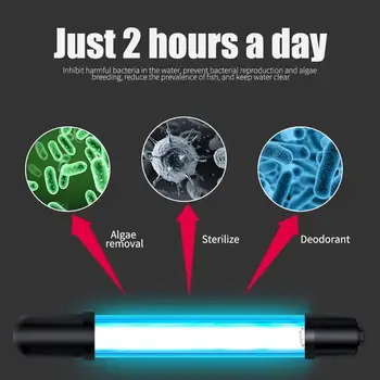 UV Disinfection Lamp 5/7/9/11w Ozone Bulb UVC Protective Equipment Energy Conservation Tube US Plug Home Fish Tank
UV Disinfection Lamp 5/7/9/11w Ozone Bulb UVC Protective Equipment Energy Conservation Tube US Plug Home Fish Tank