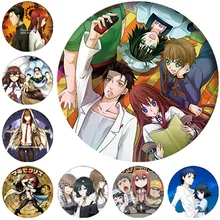 Steins;Gate Brooch Pin Anime Accessories Makise Kurisu Okabe Rintarou Cosplay Badges For Clothes Backpack
Steins;Gate Brooch Pin Anime Accessories Makise Kurisu Okabe Rintarou Cosplay Badges For Clothes Backpack