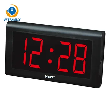 LED Digital Wall Clock Modern Plastic Table Clock Glowing Numbers Large Display Digital Clocks with Plug Luminous Clock
LED Digital Wall Clock Modern Plastic Table Clock Glowing Numbers Large Display Digital Clocks with Plug Luminous Clock