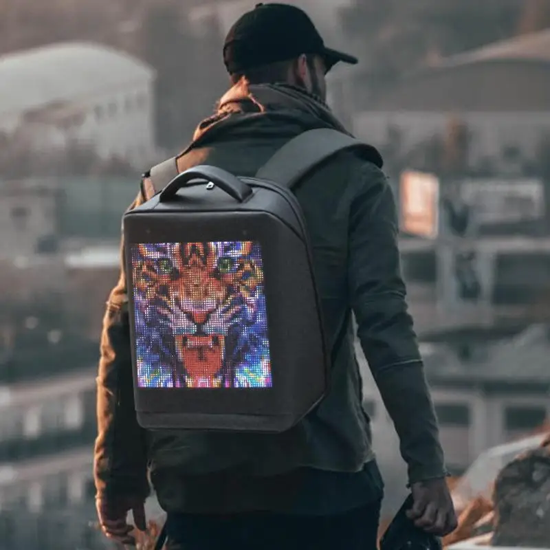 LED Backpack with Screen HD Dynamic Advertising Backpack Outdoor City Walking Billboard Bag
LED Backpack with Screen HD Dynamic Advertising Backpack Outdoor City Walking Billboard Bag