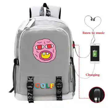 Tyler Gregory Okonma Print School Backpack Multifunction Bags Teenage Girls Boys Rucksack USB Charging Laptop Backpack Unisex
Tyler Gregory Okonma Print School Backpack Multifunction Bags Teenage Girls Boys Rucksack USB Charging Laptop Backpack Unisex