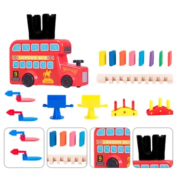 1 Set of Toy Safe Interesting Funny Wooden Domino Game Toy Building Blocks Toy Dominoes Car Toy for Toddlers Kids Children
1 Set of Toy Safe Interesting Funny Wooden Domino Game Toy Building Blocks Toy Dominoes Car Toy for Toddlers Kids Children