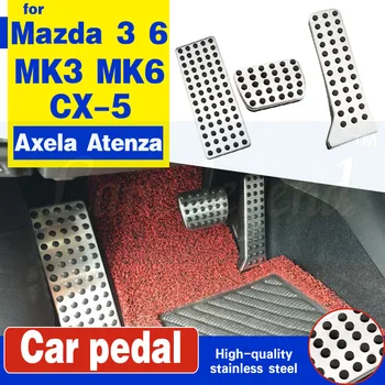 Car Gas Fuel Pedal Cover Brake Pedals Rest Pedal Covers for Mazda 3 6 MK3 MK6 2014 2015 CX-5 Axela Atenza Parts Accessories 
Car Gas Fuel Pedal Cover Brake Pedals Rest Pedal Covers for Mazda 3 6 MK3 MK6 2014 2015 CX-5 Axela Atenza Parts Accessories