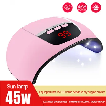 45w Uv Led Lamp Smart Sensing Nail Dryer Dual Light Source Nail Lamp Fast Dry usb Smart Timing Nail Art Tools For Gel Varnish
45w Uv Led Lamp Smart Sensing Nail Dryer Dual Light Source Nail Lamp Fast Dry usb Smart Timing Nail Art Tools For Gel Varnish