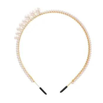 European Retro Alloy Headband Women Bridal Wedding Party Styling Headdress Jewelry Imitation Pearl Winding Tiara Crown Hair Hoop
European Retro Alloy Headband Women Bridal Wedding Party Styling Headdress Jewelry Imitation Pearl Winding Tiara Crown Hair Hoop