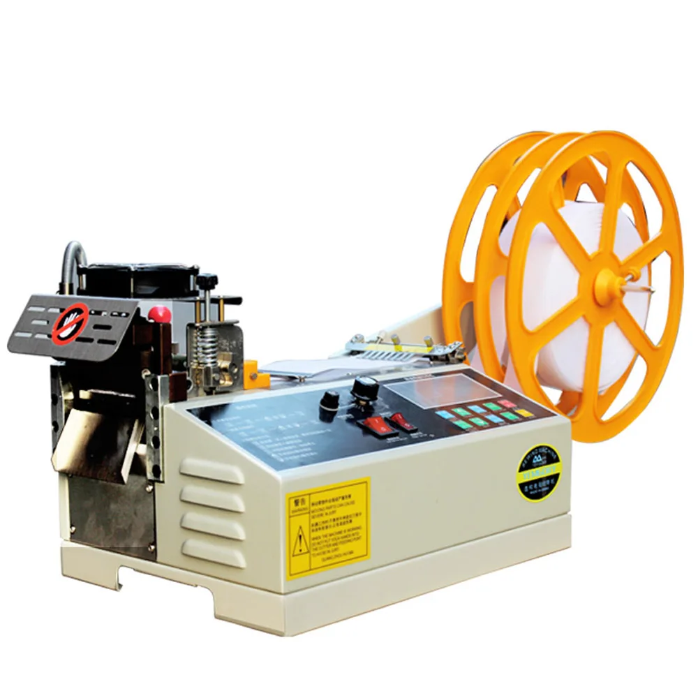 110V / 220V Automatic tape cutting machine by computer hot and cold cutting machine elastic tape cutting machine for Mask belt
110V / 220V Automatic tape cutting machine by computer hot and cold cutting machine elastic tape cutting machine for Mask belt