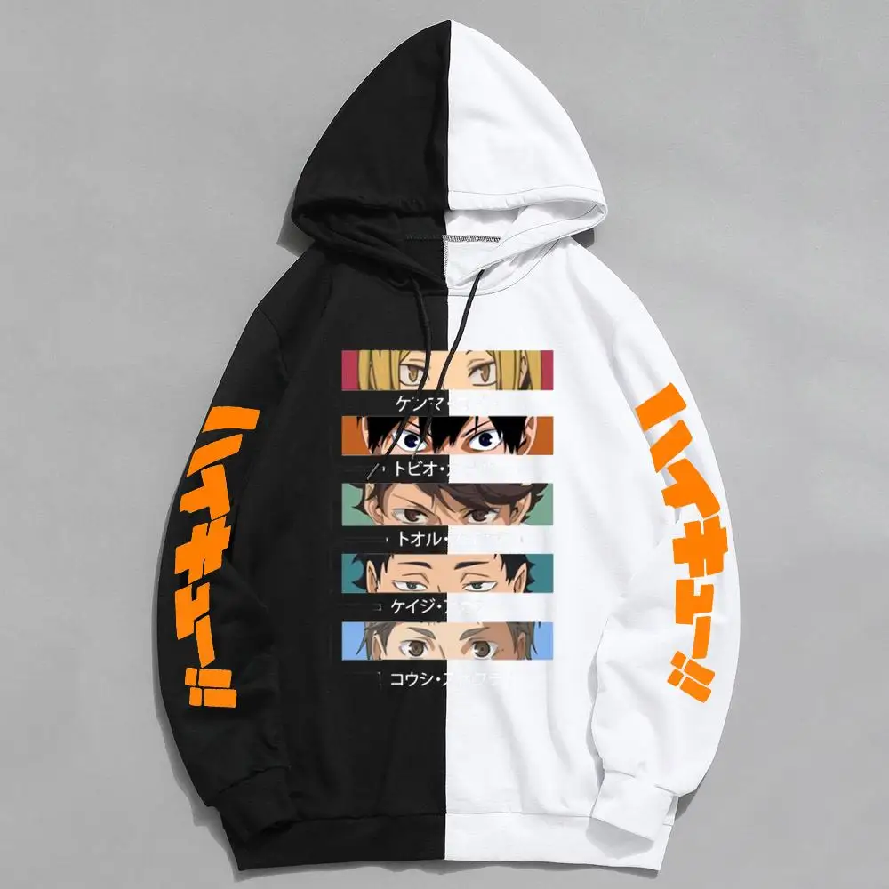 New Haikyuu Anime Kageyama Eyes Print Mens Hoodie Sweatshirts Autumn Patchwork Haikyuu Anime Hoodies Hip Hop Streetwear Sudadera 
New Haikyuu Anime Kageyama Eyes Print Mens Hoodie Sweatshirts Autumn Patchwork Haikyuu Anime Hoodies Hip Hop Streetwear Sudadera