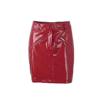 Lychee Girls Solid Color Women PU Skirt Above Knee Summer Lady Skirts Bottoms Zipper High Waist Sheath Female Skirt Bottom
Lychee Girls Solid Color Women PU Skirt Above Knee Summer Lady Skirts Bottoms Zipper High Waist Sheath Female Skirt Bottom