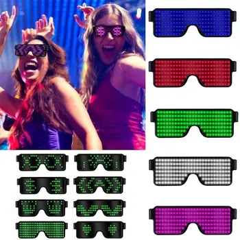 Magic party led glasses with Bluetooth, application protection, light glasses, USB charging, Multilingual application control
Magic party led glasses with Bluetooth, application protection, light glasses, USB charging, Multilingual application control