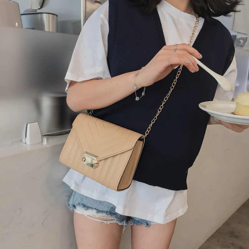 2019 Fashion New Style Europe And America Pu Rhombus Spiraea Simple Solid Color Bag with Chain Shoulder Oblique Bag WOMEN'S Bag
2019 Fashion New Style Europe And America Pu Rhombus Spiraea Simple Solid Color Bag with Chain Shoulder Oblique Bag WOMEN'S Bag