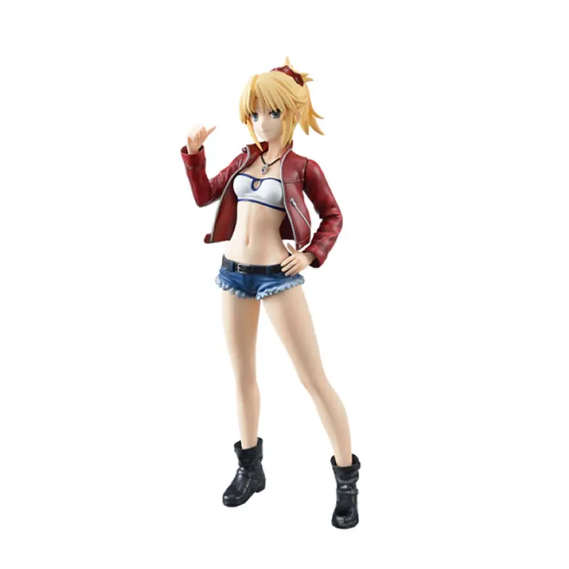 22cm Original SEGA Anime figure Fate/Apocrypha Saber of Red Mordred PVC Action figure Cute girl Model toy with box 
22cm Original SEGA Anime figure Fate/Apocrypha Saber of Red Mordred PVC Action figure Cute girl Model toy with box