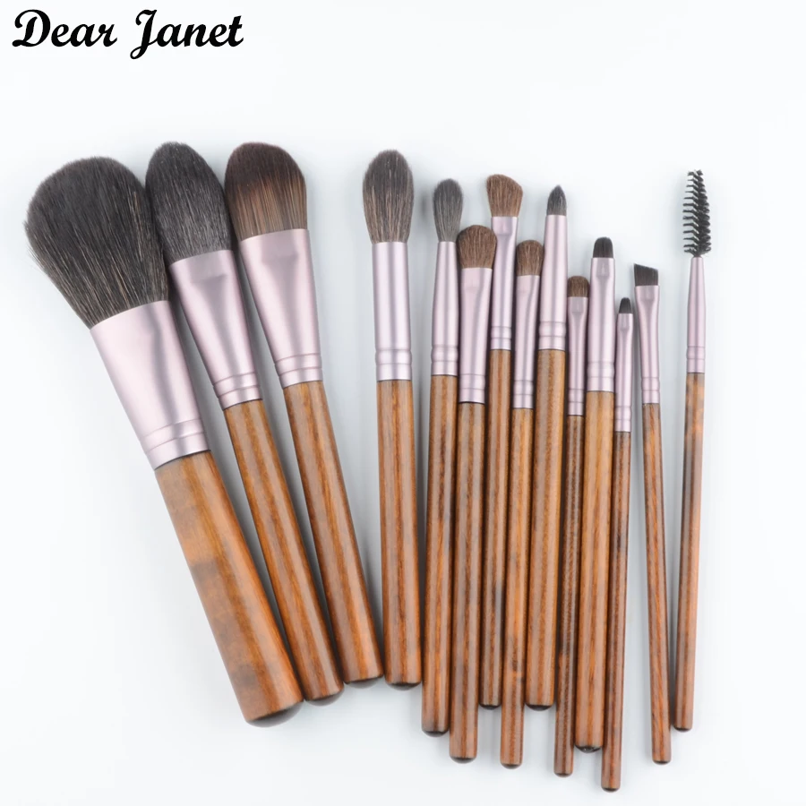 14pcs/set Pro Original Wood Makeup brushes set Powder blusher Foundation highlighter blending eye shadow concealer cosmetic tool
14pcs/set Pro Original Wood Makeup brushes set Powder blusher Foundation highlighter blending eye shadow concealer cosmetic tool