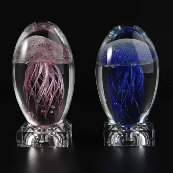 Jellyfish Crystal Table Lamp 3D LED Night Light With Light Base Magical Colors Q0KF
Jellyfish Crystal Table Lamp 3D LED Night Light With Light Base Magical Colors Q0KF
