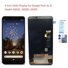 Bloc écran tactile LCD OLED, 6 pouces, pour Google Pixel 3a XL x-large G020C, G020G, G020F=