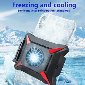 Phone Cooler Cooling Fan Cooling Pad Case Water Cooled Radiator for Smartphone PUBG Game Holder
Phone Cooler Cooling Fan Cooling Pad Case Water Cooled Radiator for Smartphone PUBG Game Holder