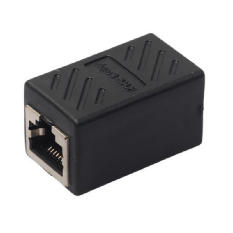 Female to Female Network LAN Connector Adapter Coupler Extender RJ45 Ethernet Cable Extension Converter
Female to Female Network LAN Connector Adapter Coupler Extender RJ45 Ethernet Cable Extension Converter