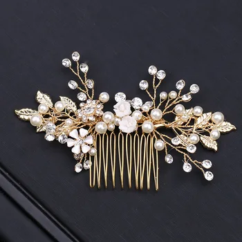Wedding Bridal Hair Jewelry Fashion Handmade Hair Comb Pins Pearl Beads Hair Ornaments Dropshipping
Wedding Bridal Hair Jewelry Fashion Handmade Hair Comb Pins Pearl Beads Hair Ornaments Dropshipping