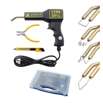 220-250V Hot Stapler Car Bumper Plastic Welding Torch Fairing and 200 Stapler Auto Body Tool Welder Machine
220-250V Hot Stapler Car Bumper Plastic Welding Torch Fairing and 200 Stapler Auto Body Tool Welder Machine