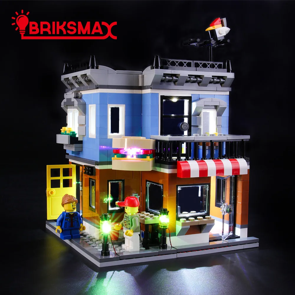 BriksMax Led Light Up Kit for Creator Corner Deli Building Blocks Model Lighting Set Compatible with 31050
BriksMax Led Light Up Kit for Creator Corner Deli Building Blocks Model Lighting Set Compatible with 31050
