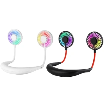 2 Pcs Hand Free Usb Personal Fan- Portable Handheld Mini Led Fan Headphone Design Neckband Fan Internal Rainbow and White Light,
2 Pcs Hand Free Usb Personal Fan- Portable Handheld Mini Led Fan Headphone Design Neckband Fan Internal Rainbow and White Light,