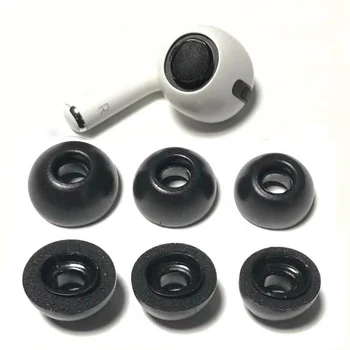 Soft Noise Isolate Memory Rebound Foam Ear Tips for Airpods Pro Replacement Earbuds Cover Earphone Earplugs Earcap Plug
Soft Noise Isolate Memory Rebound Foam Ear Tips for Airpods Pro Replacement Earbuds Cover Earphone Earplugs Earcap Plug