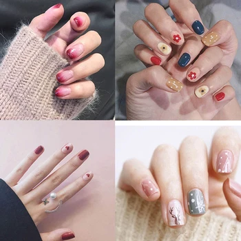 24pcs Fake Nails with Designs Girl Nails Simple and Convenient Operation Nail Tips
24pcs Fake Nails with Designs Girl Nails Simple and Convenient Operation Nail Tips