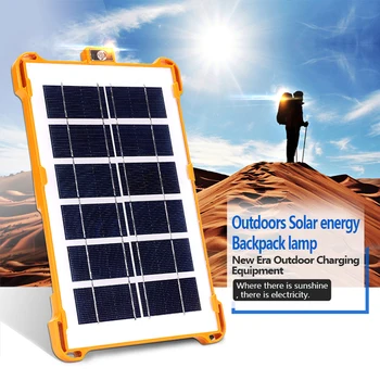 Portable LED Solar Power Light Outdoor Charging Emergency Camping Tent Waterpfoor Multifunctional Backpack Lamp Courtyard Lights
Portable LED Solar Power Light Outdoor Charging Emergency Camping Tent Waterpfoor Multifunctional Backpack Lamp Courtyard Lights