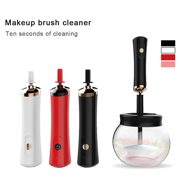 Electric Makeup Brush Cleaner Cosmetic Blush Washing Tool 360 Degree Rotation Multisize Cleaner & Dry In Seconds Protect Bristle
Electric Makeup Brush Cleaner Cosmetic Blush Washing Tool 360 Degree Rotation Multisize Cleaner & Dry In Seconds Protect Bristle