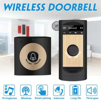 Doorbell Intelligent Wireless Intercom Doorbell Waterproof 200M Remote Security Door Bell USB Rechargeable Home Security
Doorbell Intelligent Wireless Intercom Doorbell Waterproof 200M Remote Security Door Bell USB Rechargeable Home Security