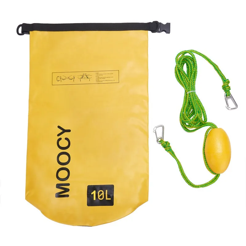 

Outdoor Dock Tow Rope Sandbag Kayak Jet Boating Rowing Line Swimming Storage Sack Sand Anchor Waterproof Dry Bag