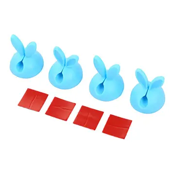 New 4pcs Silicone Data Line Classifier Cable Winder Wire Fastener Wire Cable Tie
New 4pcs Silicone Data Line Classifier Cable Winder Wire Fastener Wire Cable Tie