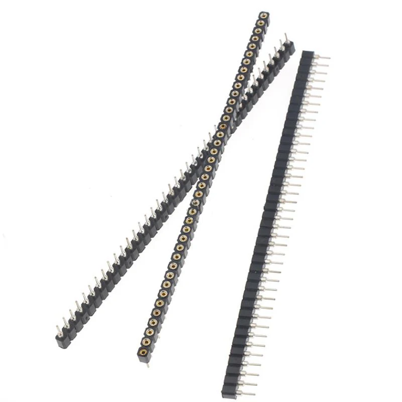 10pcs 1X40PIN 2.54MM 1x40 Pin 2.54 Round Female Pin Header connector 
10pcs 1X40PIN 2.54MM 1x40 Pin 2.54 Round Female Pin Header connector