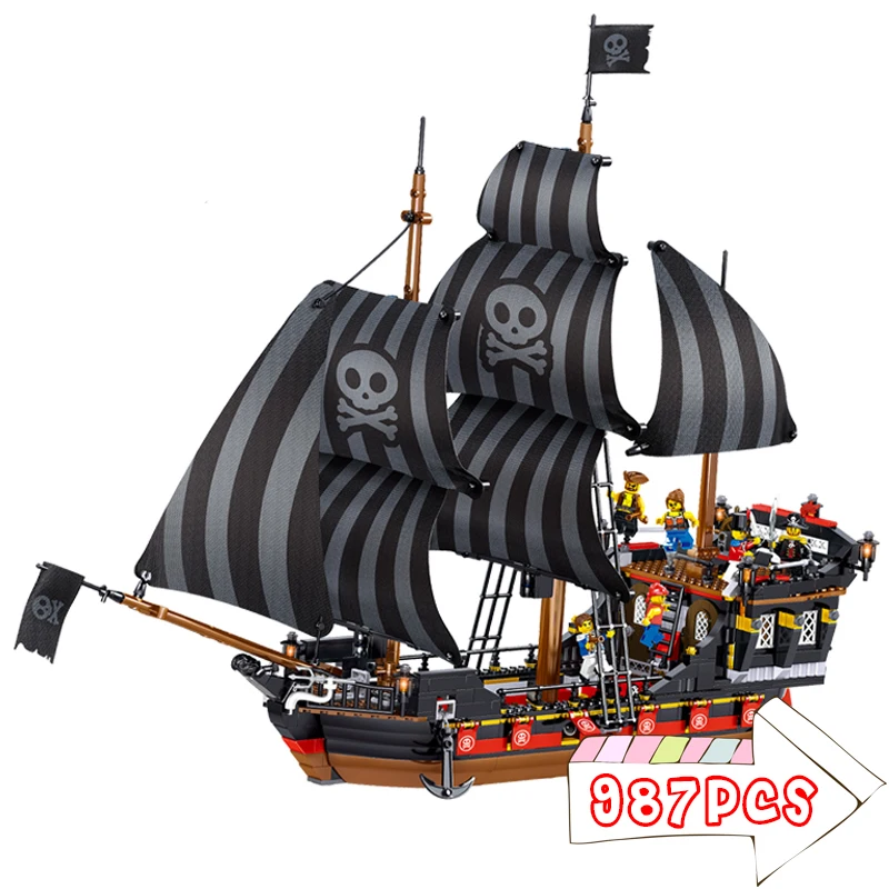 Pirates Ships Pirates of the Caribbean Bricks Building Blocks Sets Educational Technic Toys Gifts Kids Children Black Pearl
Pirates Ships Pirates of the Caribbean Bricks Building Blocks Sets Educational Technic Toys Gifts Kids Children Black Pearl