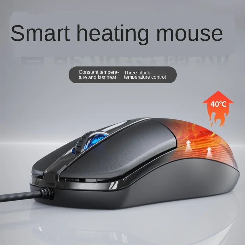 Heating mouse to keep warm in winter, wired heating machinery, home gaming office computer notebook oversized
Heating mouse to keep warm in winter, wired heating machinery, home gaming office computer notebook oversized