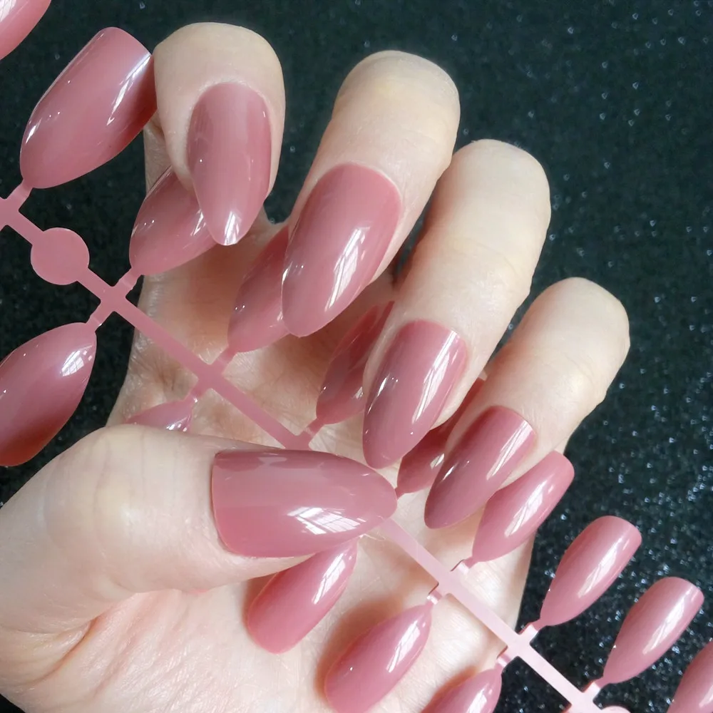 24 Pcs Artificial Fake Nails Candy Red Short Stiletto Nails Full Cover False Nails Without Design Manicure Tool
24 Pcs Artificial Fake Nails Candy Red Short Stiletto Nails Full Cover False Nails Without Design Manicure Tool