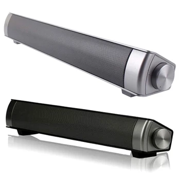 DC 5V Wireless Two Speaker Stereo Sound Bar built-in Mic Support BT connection/AUX-IN TF Card for Computer Laptop Smartphone TV
DC 5V Wireless Two Speaker Stereo Sound Bar built-in Mic Support BT connection/AUX-IN TF Card for Computer Laptop Smartphone TV