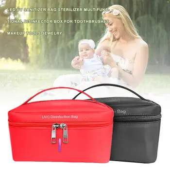 New Type 3W LED UV Sanitizer Bag Sterilizer Storage Multifunctional Disinfector Box For Toothbrushes Makeup Tools Jewelry
New Type 3W LED UV Sanitizer Bag Sterilizer Storage Multifunctional Disinfector Box For Toothbrushes Makeup Tools Jewelry