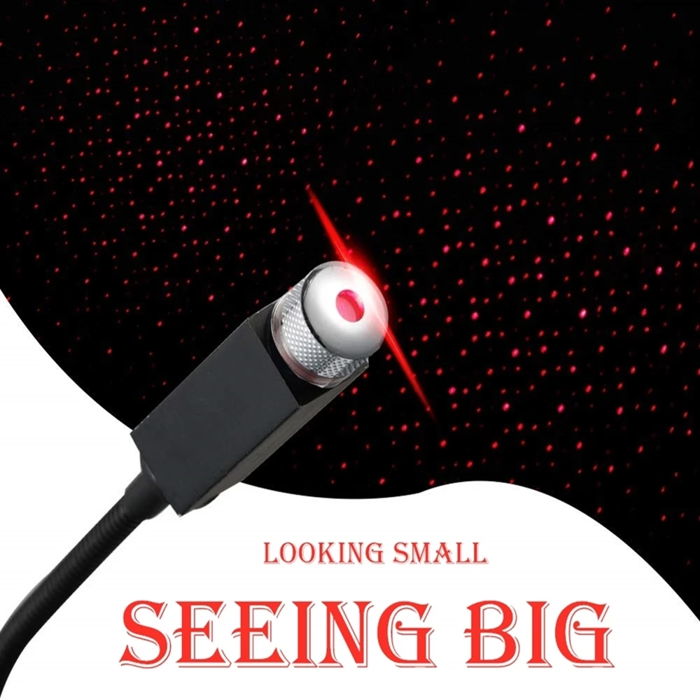 Mini LED Star Projector Night Light for Car Bar Office Interior Romantic Atmosphere Lamp for Party Bedroom and More
Mini LED Star Projector Night Light for Car Bar Office Interior Romantic Atmosphere Lamp for Party Bedroom and More