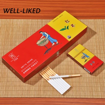 1 Pack Black Tea Cigarette Fine Cigarettes Good Health Tea Cigarette Smoke Gifts Smoking Accessories
1 Pack Black Tea Cigarette Fine Cigarettes Good Health Tea Cigarette Smoke Gifts Smoking Accessories