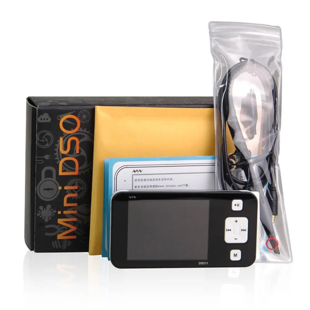 Original DS211 Mini Nano ARM Pocket Size Portable Handheld LCD Screen Digital Storage Oscilloscope TFT LCD Display
Original DS211 Mini Nano ARM Pocket Size Portable Handheld LCD Screen Digital Storage Oscilloscope TFT LCD Display