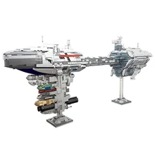 MOC Nebulon-B Escort Frigate Space Naval Vessels Building Blocks Kit Battle Spaceship Airship Bricks Toys For Children Xmas Gift
MOC Nebulon-B Escort Frigate Space Naval Vessels Building Blocks Kit Battle Spaceship Airship Bricks Toys For Children Xmas Gift