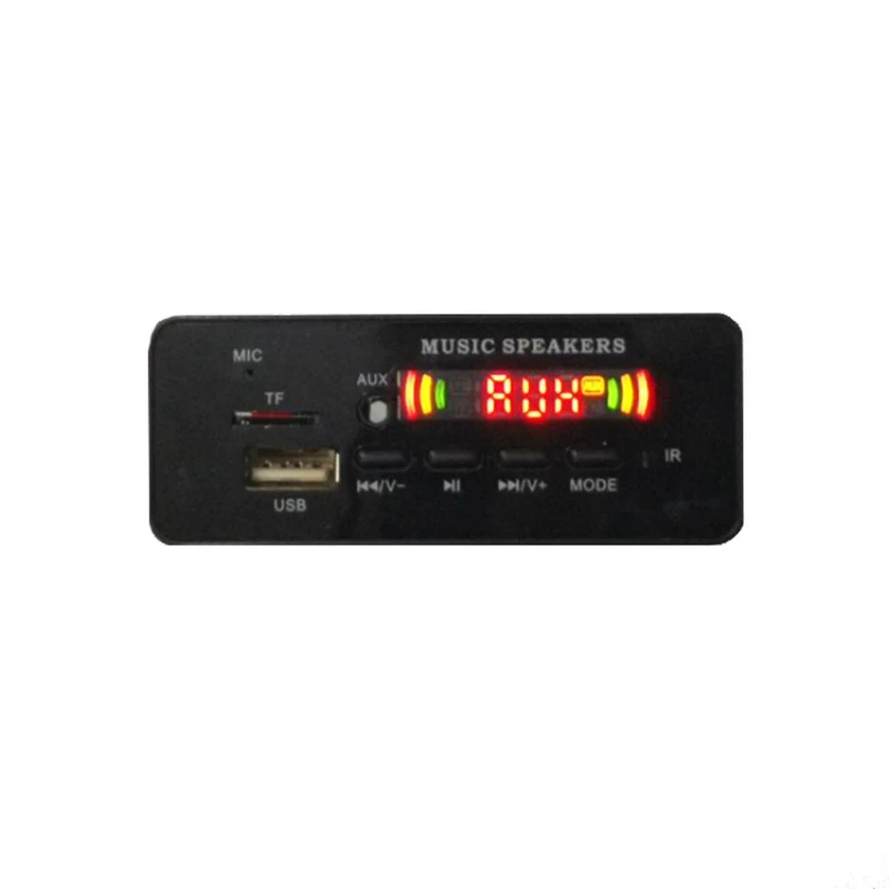 Bluetooth 5.0 MP3 WMA Decoder Board Module DC12V USB SD/TF AUX FM Call Audio Remote Control Recording Car
Bluetooth 5.0 MP3 WMA Decoder Board Module DC12V USB SD/TF AUX FM Call Audio Remote Control Recording Car