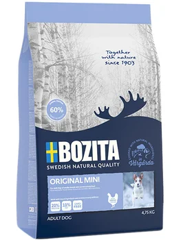 BOZITA BOZITA ORIGINAL MINI for adult dogs of small breeds with normal activity levels with chicken
BOZITA BOZITA ORIGINAL MINI for adult dogs of small breeds with normal activity levels with chicken