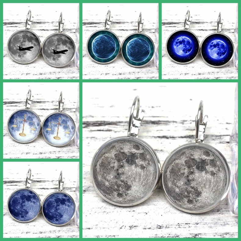 Fashion Outer Space Stars Moon Glass Convex Round Earrings Nebula Dome Beads Jewelry Earrings Earrings Gift Woman Statement
Fashion Outer Space Stars Moon Glass Convex Round Earrings Nebula Dome Beads Jewelry Earrings Earrings Gift Woman Statement