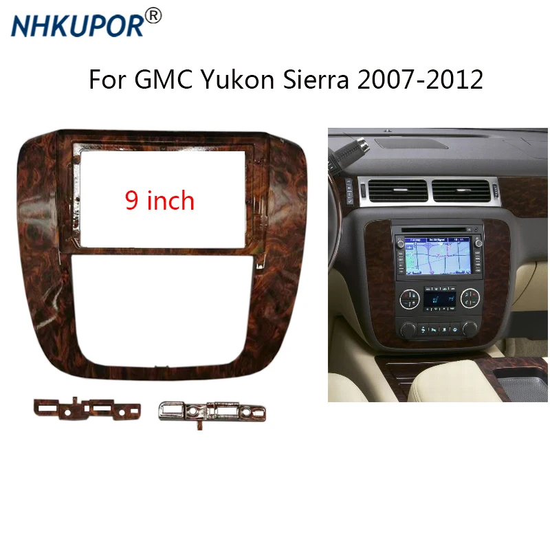 Автомобильный радиоприемник рамка в комплекте для GMC 2007-2012 Yukon Sierra | Отзывы и видеообзор